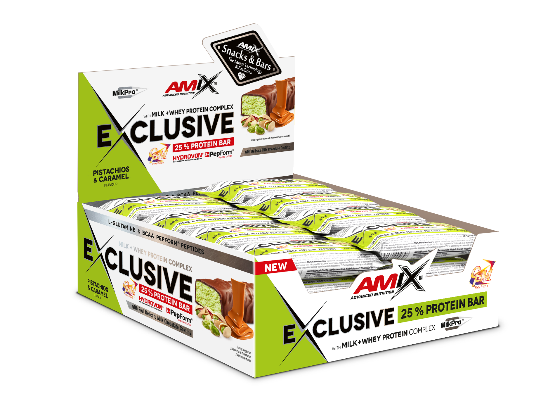 EXCLUSIVE PROTEIN BAR 24*40 GR Doble-chocolate
