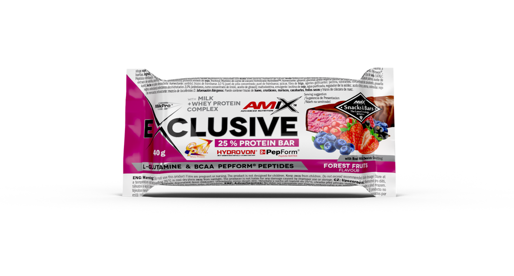 EXCLUSIVE PROTEIN BAR 24*40 GR Doble-chocolate