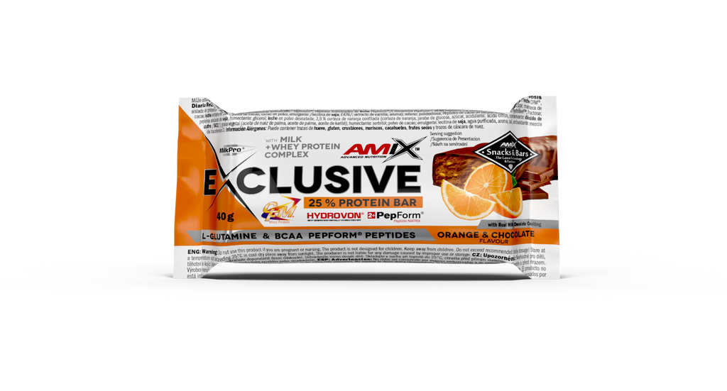 EXCLUSIVE PROTEIN BAR 24*40 GR Doble-chocolate