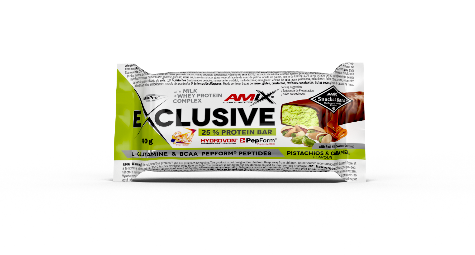 EXCLUSIVE PROTEIN BAR 24*40 GR Doble-chocolate