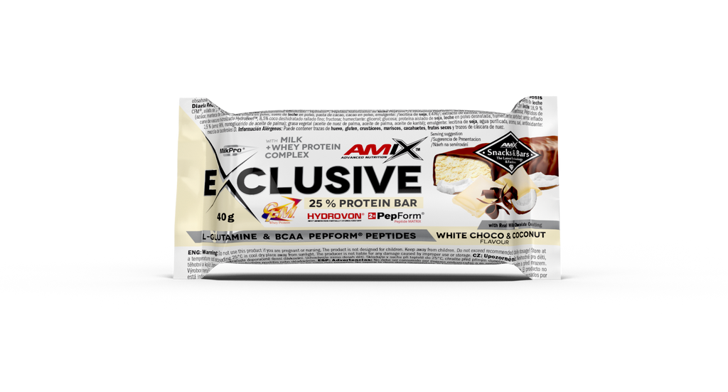 EXCLUSIVE PROTEIN BAR 24*40 GR Doble-chocolate