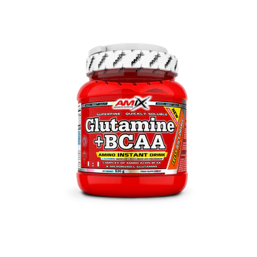 GLUTAMINE+BCAA 300 GR Naranja