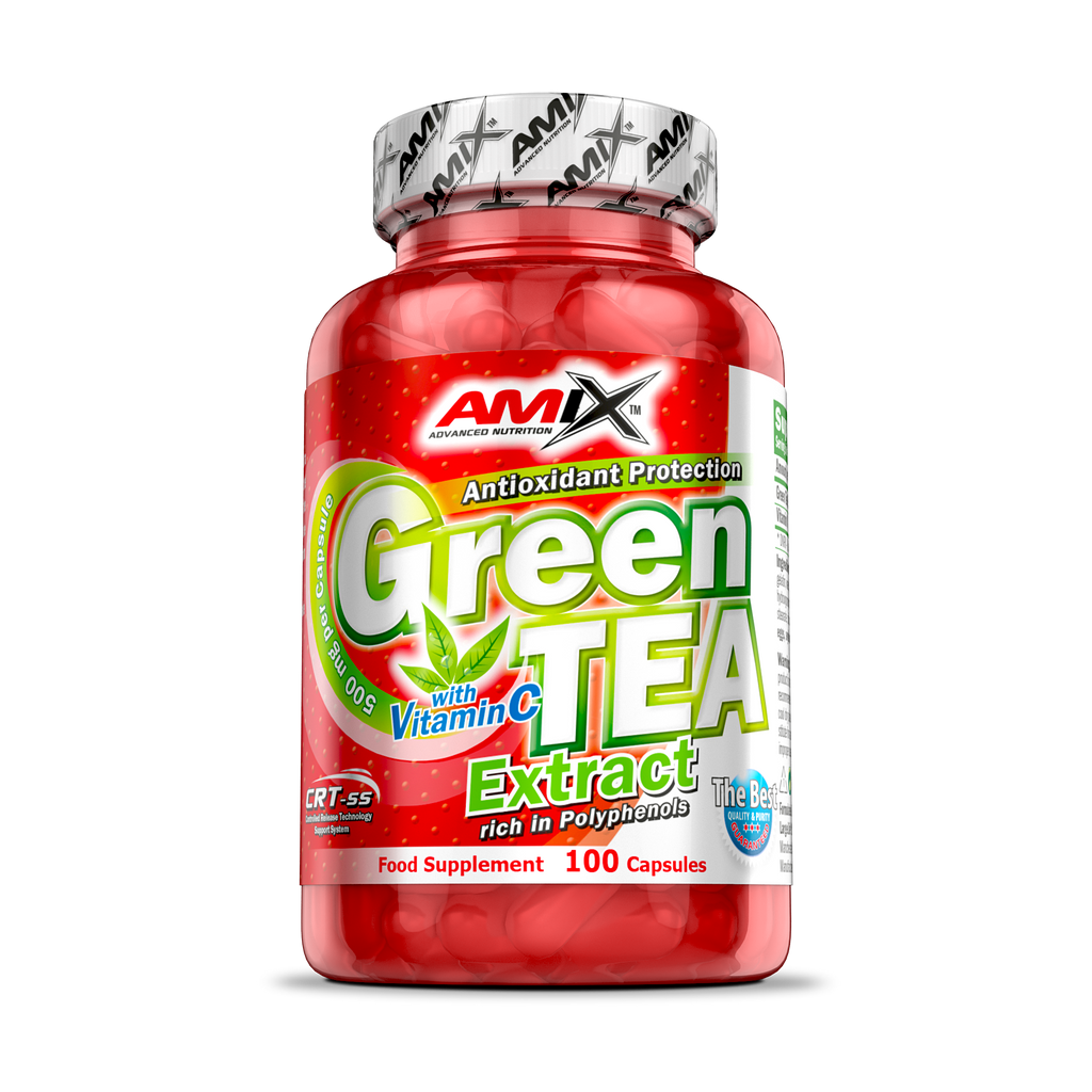 GREEN TEA EXTRACT WITH VITAMIN C 100 CAPS