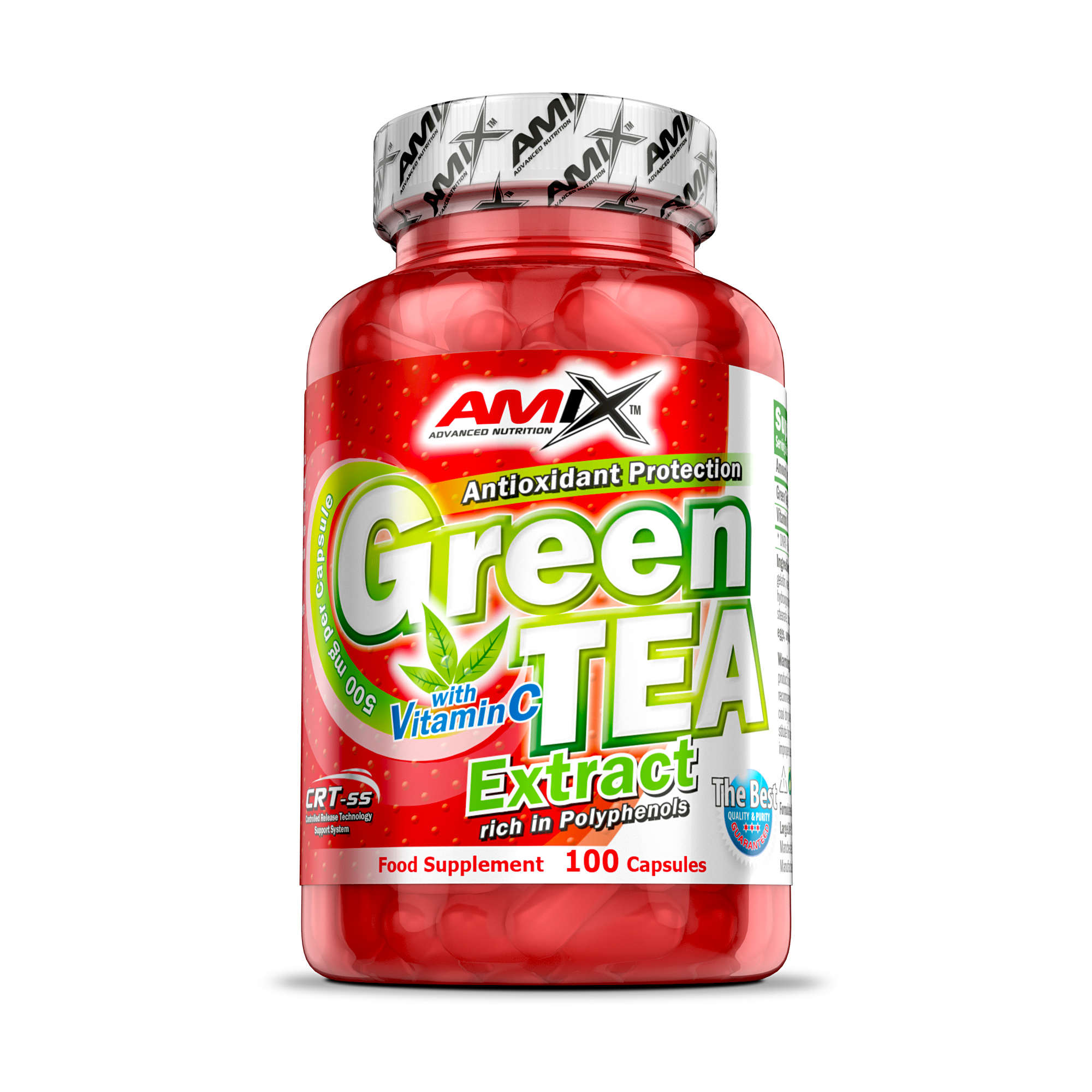 GREEN TEA EXTRACT WITH VITAMIN C 100 CAPS