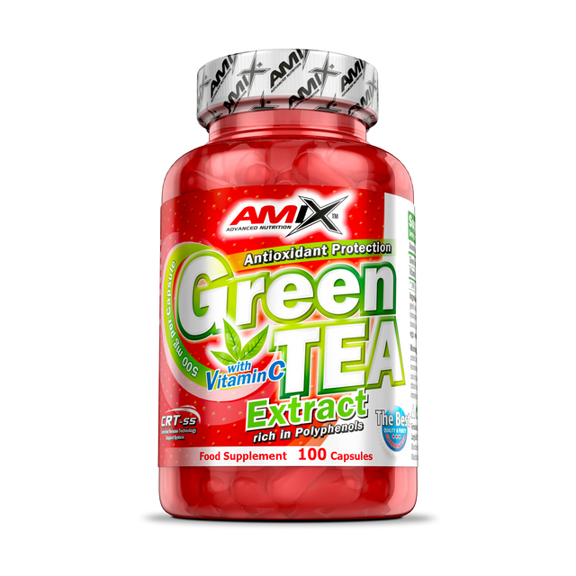 GREEN TEA EXTRACT WITH VITAMIN C 100 CAPS