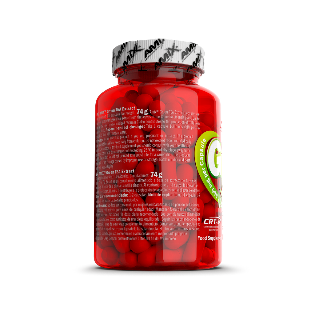 GREEN TEA EXTRACT WITH VITAMIN C 100 CAPS