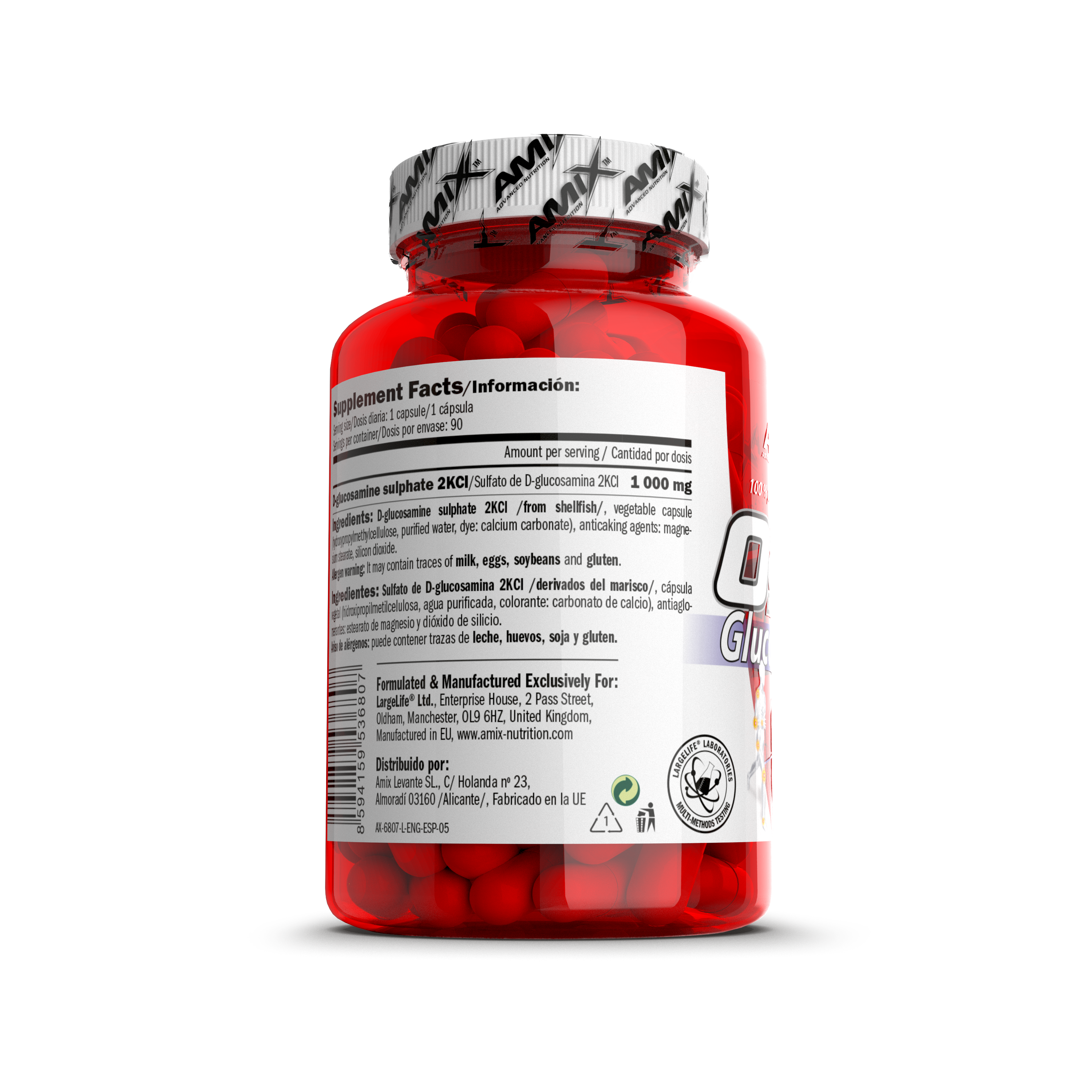 OSTEO GLUCOSAMINE 1000 MG 90 CAPS