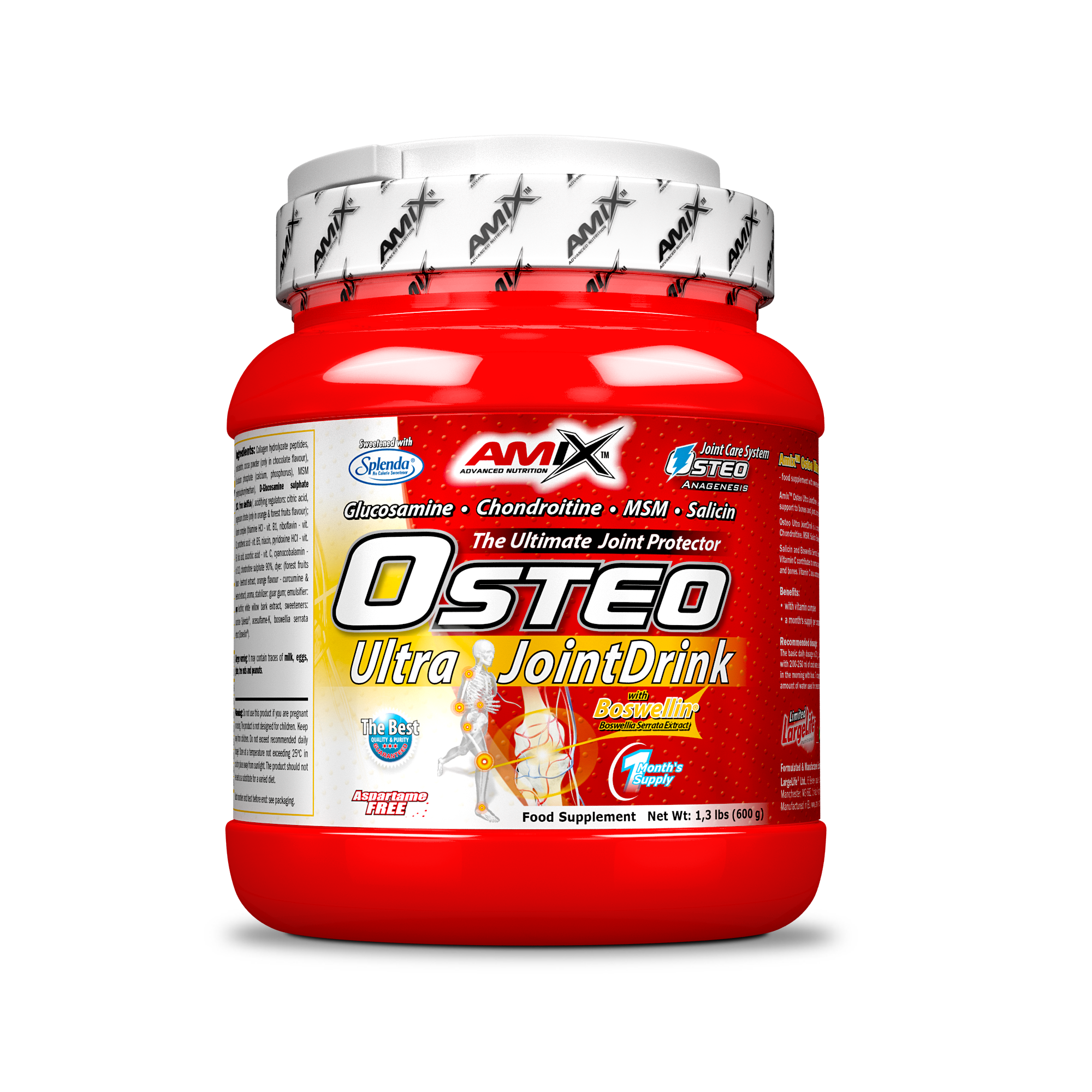 OSTEO ULTRA JOINT DRINK 600 GR Naranja