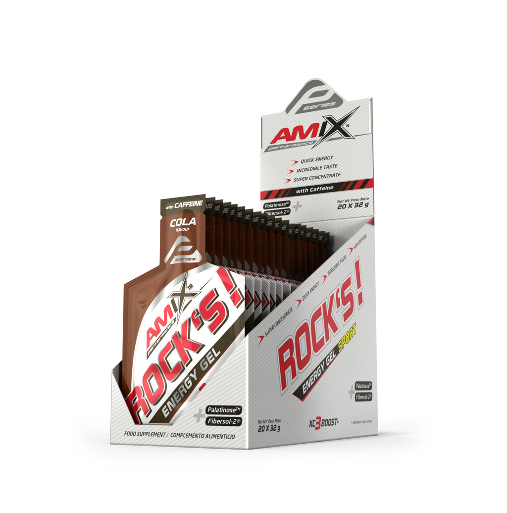 ROCKÂ´S GEL CON CAFEINA Cola 20*32 gr