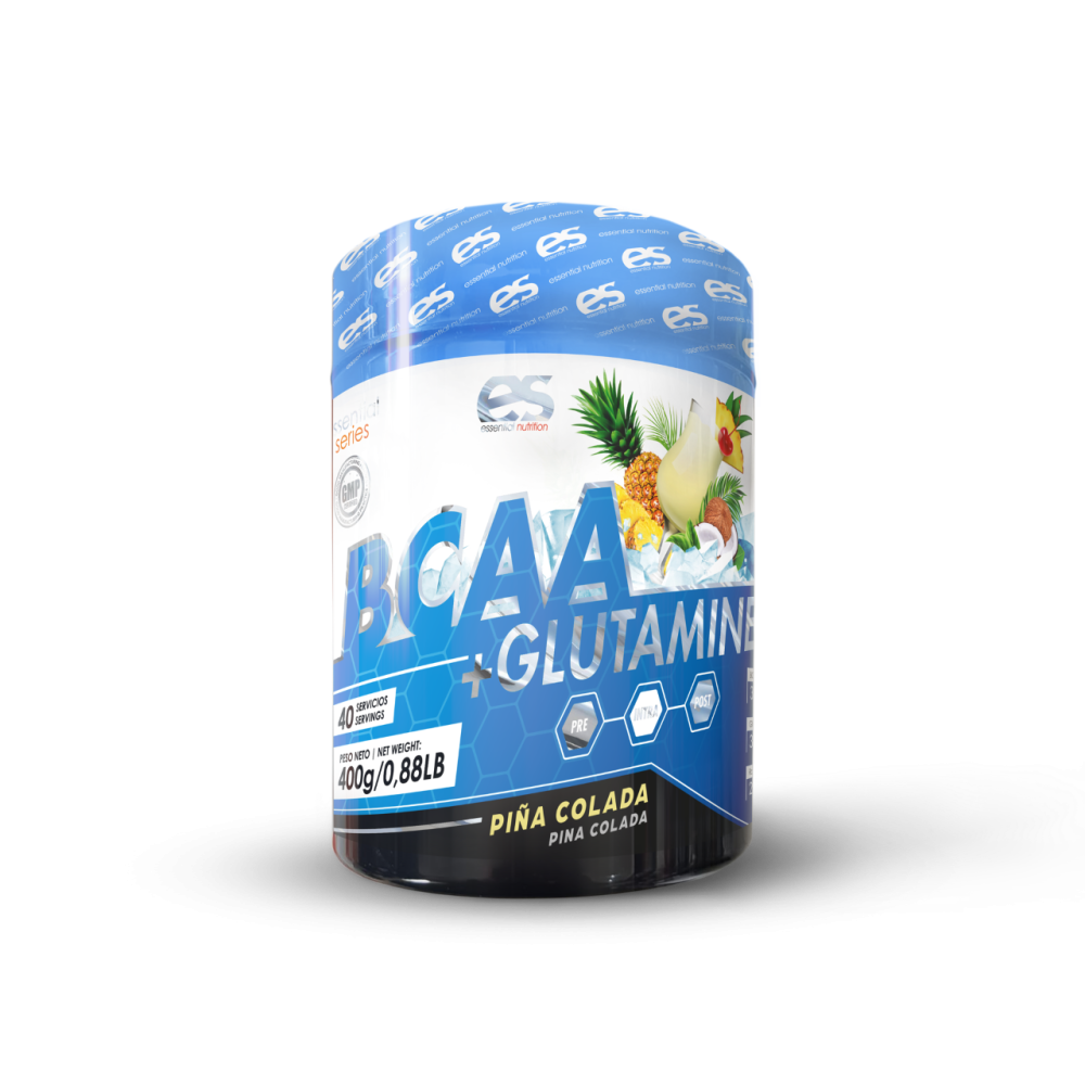 BCAA + GLUTAMINA 400g - Piña Colada