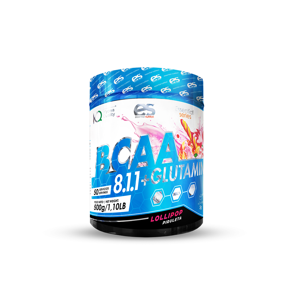 BCAA + GLUTAMINA 8.1.1 - Lollipop, 500g