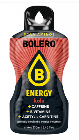 Bolero Energy KOLA 7 g - 250 ml Caja 6 - Bolero