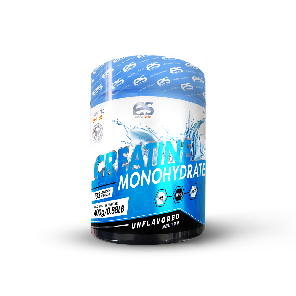 CREATINA MONOHIDRATO ESSENTIAL NUTRITION - 400g, Neutro