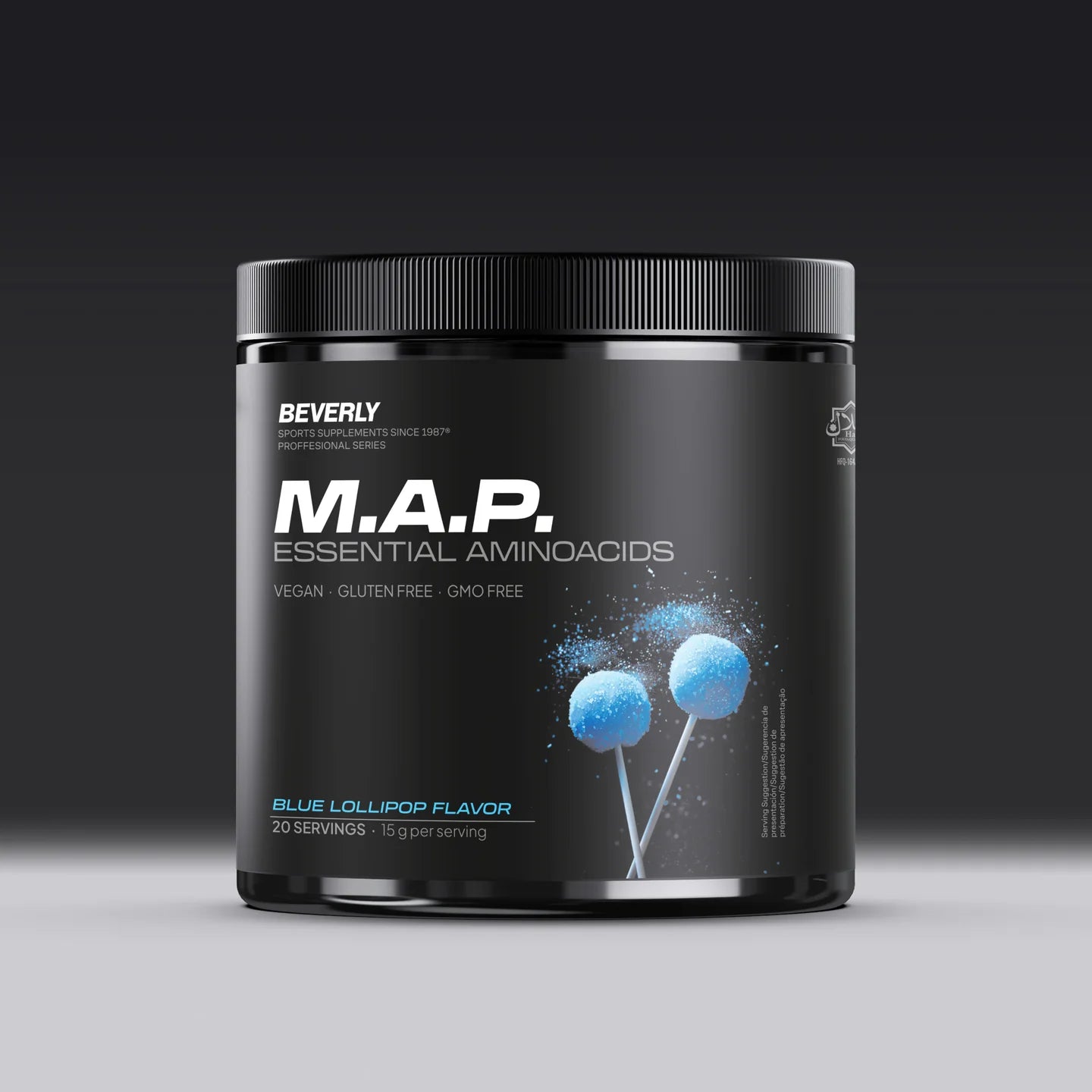 AMINOACIDS - M.A.P -  Essential Aminoacids - Blue lollipop  REBRANDING!!!