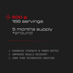 CREATINE & PRE-WORKOUTS - CREA EXTREME 500