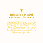 VITAMINS - VITAMIN D3 + K2