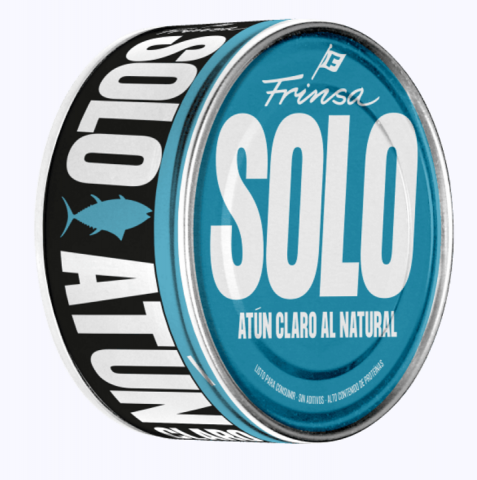 FRINSA SOLO ATUN CLARO AL NATURAL LATA 160 GR