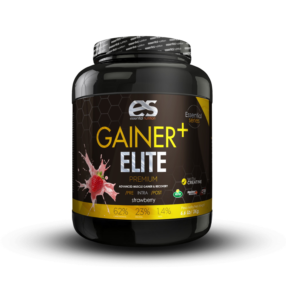GAINER+  ELITE PREMIUM 3kg - Fresa