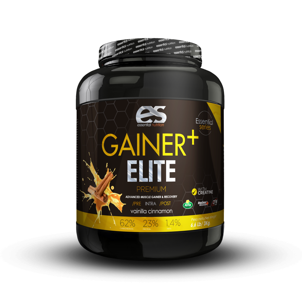 GAINER+  ELITE PREMIUM 3kg - Vainilla y Canela