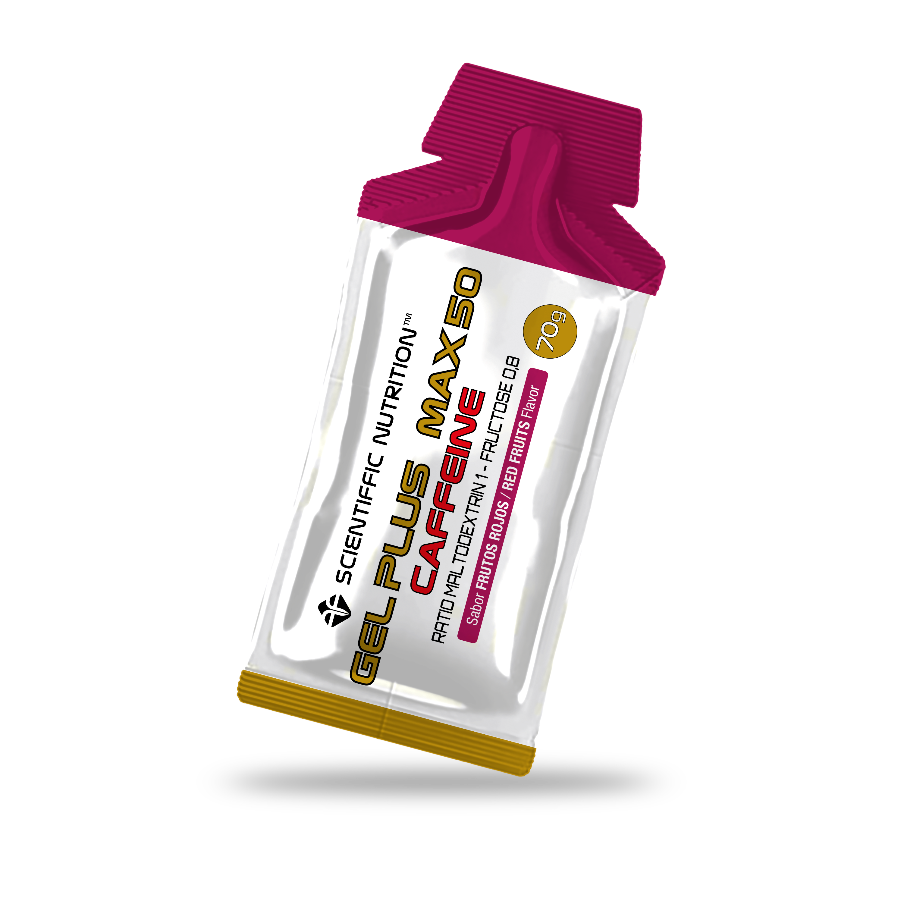 Scientiffic Nutrition Gel + MAX 50 + CAF 70g Frutos Rojos