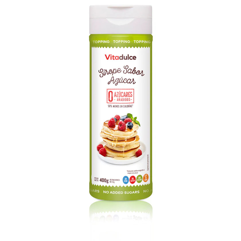 SIROPE SABOR AZUCAR 400 GR VITADULCE