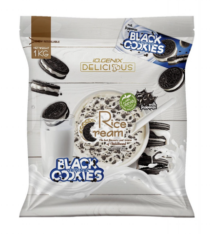 IOGENIX CREMA DE ARROZ 1 KG BLACK COOKIES