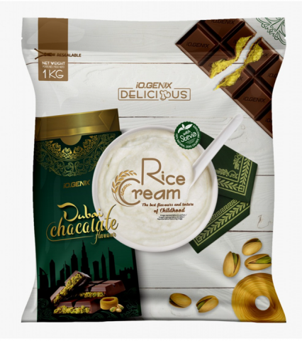 IOGENIX CREMA DE ARROZ 1 KG CHOCOLATE DUBAI