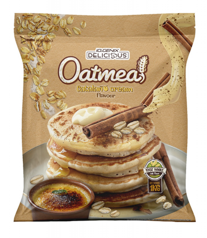 IOGENIX HARINA DE AVENA 1 KG CREMA CATALANA