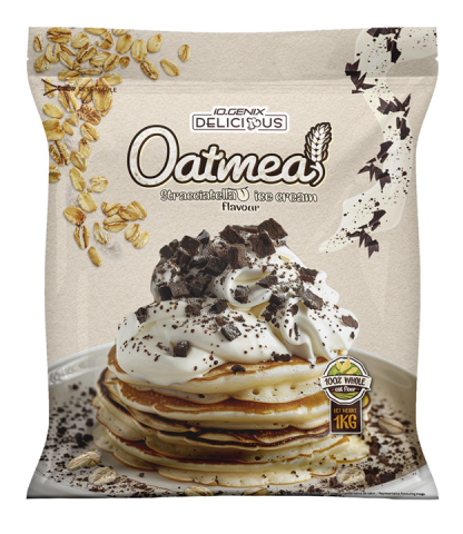 IOGENIX HARINA DE AVENA 1 KG STRACCIATELLA