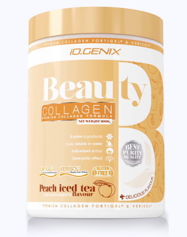 IOGENIX BEAUTY COLLAGEN 300g ICE TEA MELOCOTON