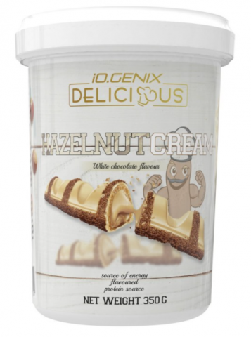 IOGENIX CREMA DE AVELLANA CHOCOLATE BLANCO 350 GR.