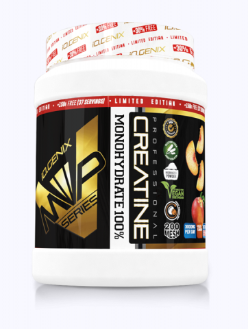 IOGENIX CREATINA MICRONIZADA 650g MELOCOTON