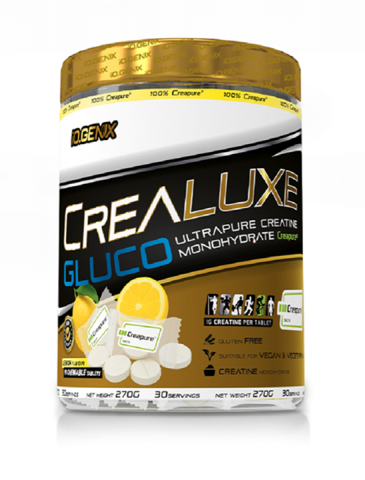 IOGENIX CREALUXE GLUCO 90 TABS LIMON
