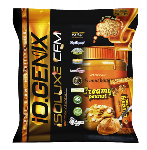 IOGENIX LUXURY ISOLUXE CFM 500G CREAMY PEANUT