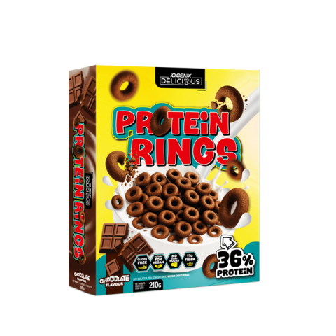 IOGENIX PROTEIN RINGS 210g CHOCOLATE