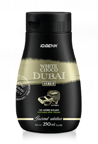 IOGENIX SIROPE GOURMET CHOCO BLANCO DUBAI 250ml