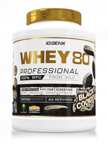 IOGENIX WHEY 80 2K BLACK COOKIES CHOCO BLANCO