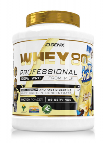 IOGENIX WHEY 80 2K VANILLA MILKSHAKE