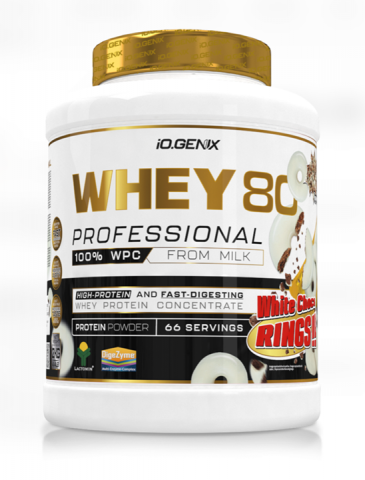IOGENIX WHEY 80 2K WHITE CHOCO RINGS