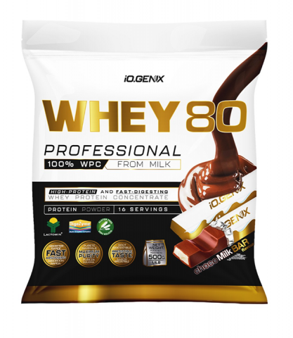 IOGENIX WHEY 80 500 GR CHOCO MILK BAR
