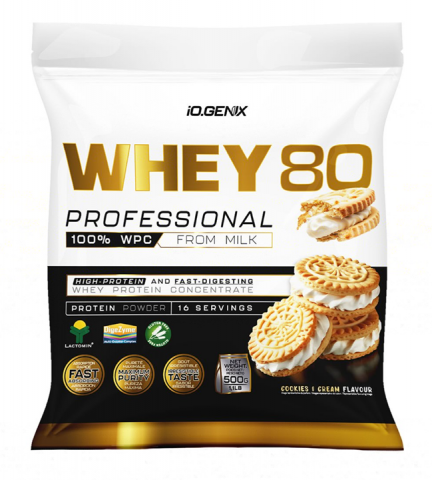 IOGENIX WHEY 80 500 GR COOKIES CREAM