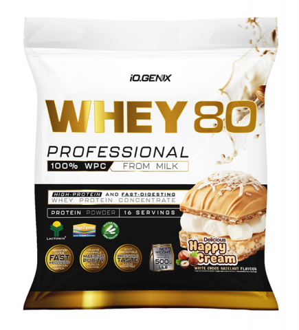 IOGENIX WHEY 80 500 GR HAPPY CREAM