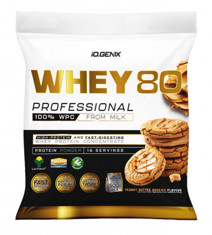 IOGENIX WHEY 80 500 GR PEANUT BUTTER COOKIES