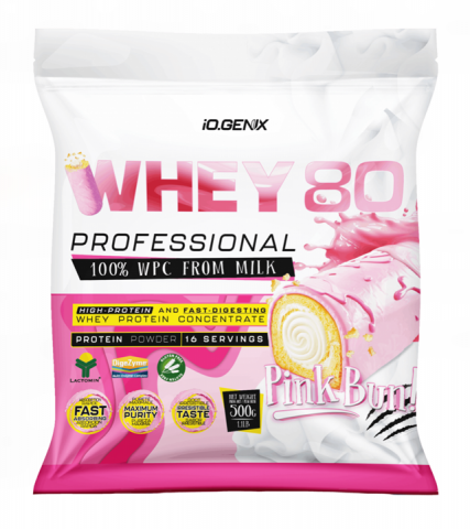 IOGENIX WHEY 80 500 GR PINK BUN