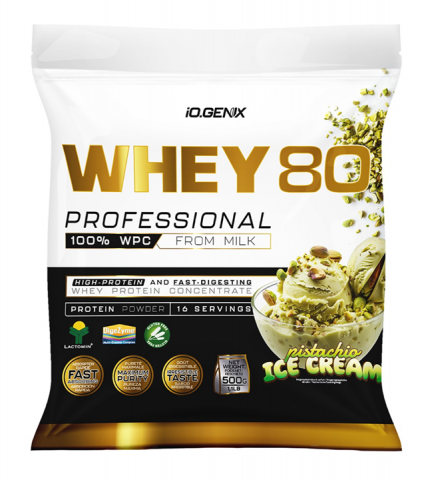 IOGENIX WHEY 80 500 GR PISTACHO