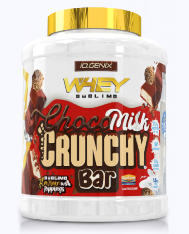 IOGENIX WHEY SUBLIME 1.5 KGS CHOCO MILK CRUNCHY