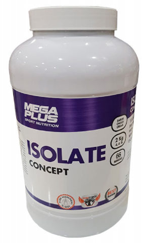 MEGAPLUS ISOLATE CONCEPT 1 KG CHOCOLATE BLANCO