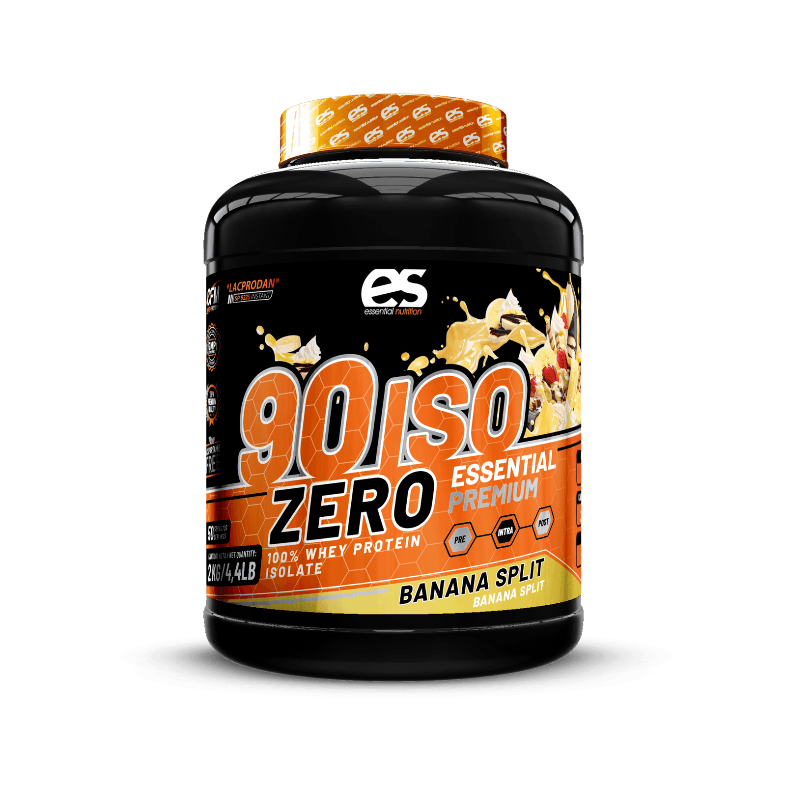 ISO ZERO 90 ESSENTIAL Lacprodan® - Banana Split, 1kg