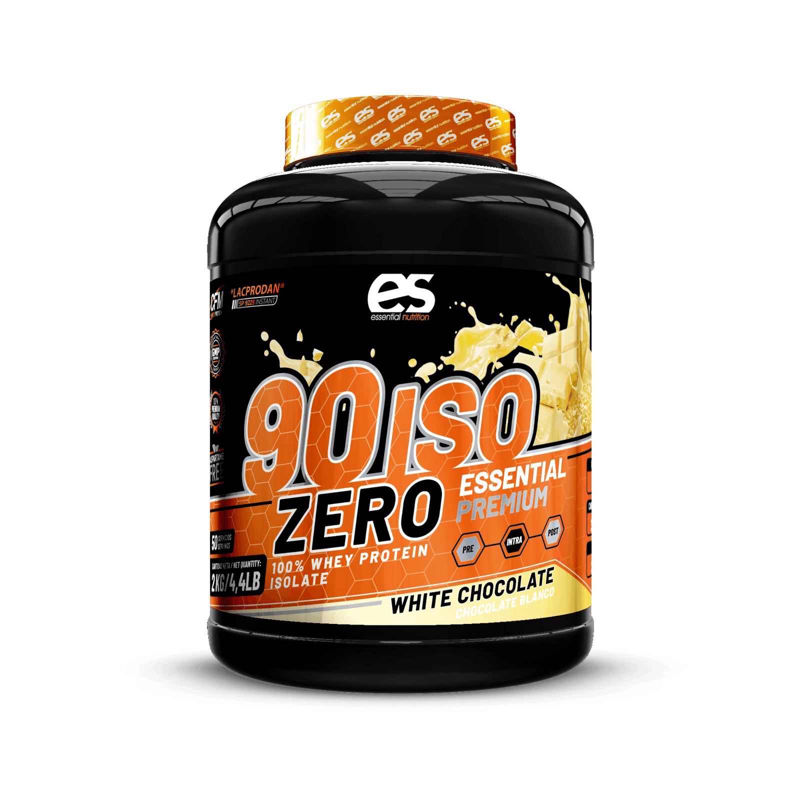 ISO ZERO 90 ESSENTIAL Lacprodan® - Chocolate Blanco, 2kg