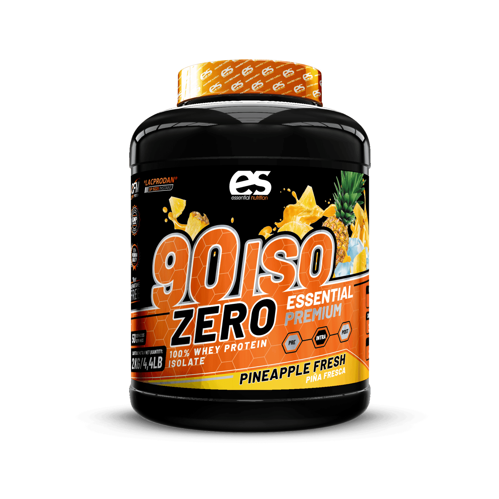 ISO ZERO 90 ESSENTIAL Lacprodan® - Piña Fresca, 2kg